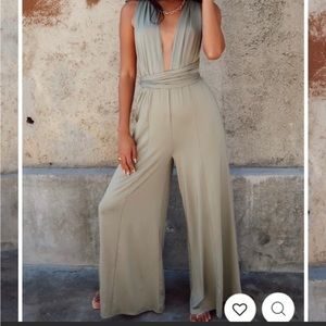 Light Green 12th Tribe Jumpsuit